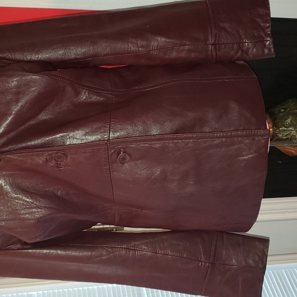 FF 💘🖤💘 REACTION KENNETH COLE BROWN SMALL JACKET COAT - Picture 3 of 12